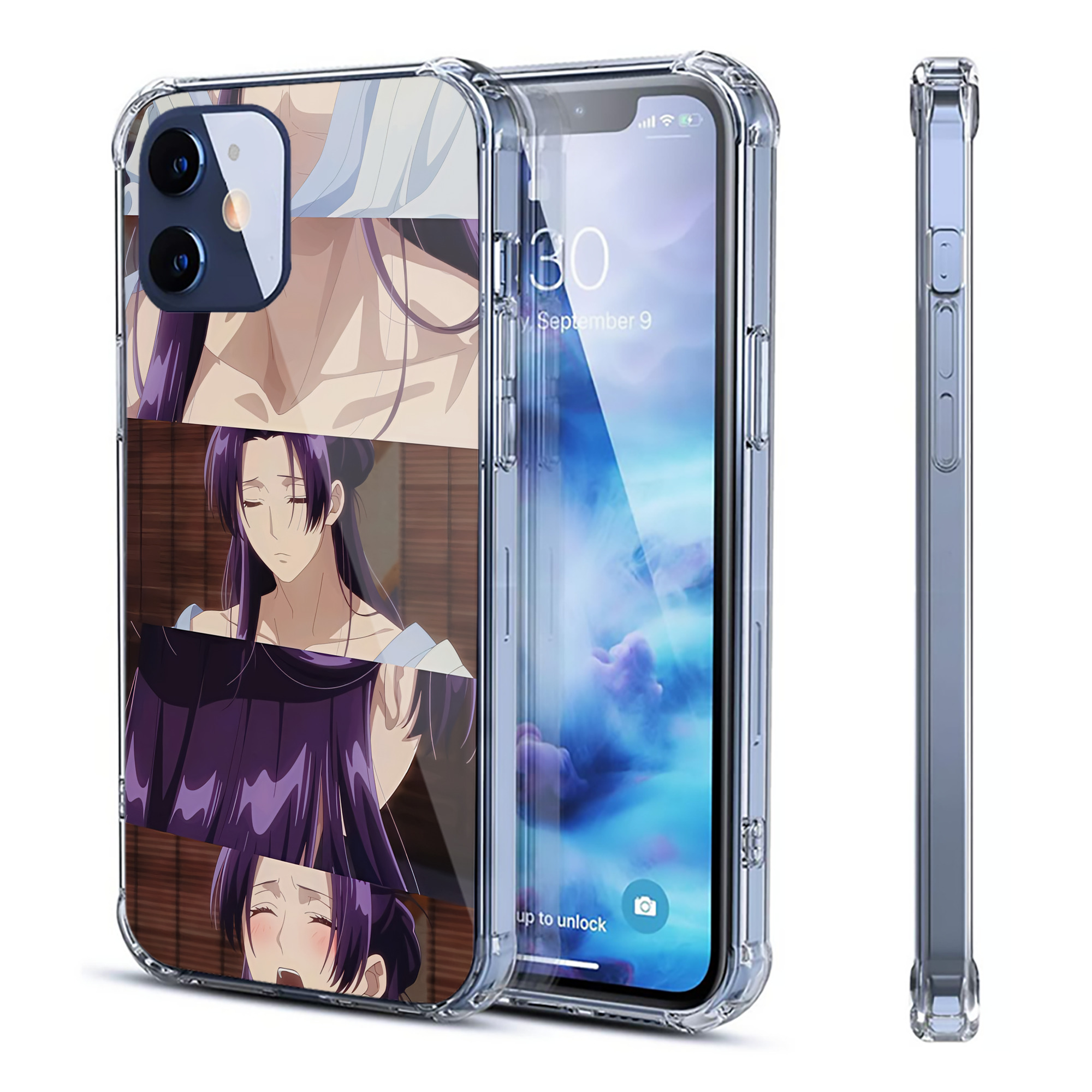（画像用） 薬屋のひとりごと The Apothecary Diaries 【iPhone 12シリーズ対応】透明スマホケース（クリアソフトケース）